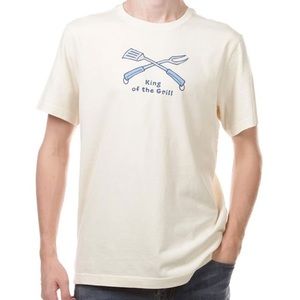 Life is Good T Shirt “King of the Grill”